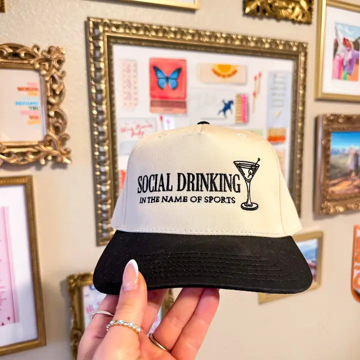 Social Drinking Trucker Hat