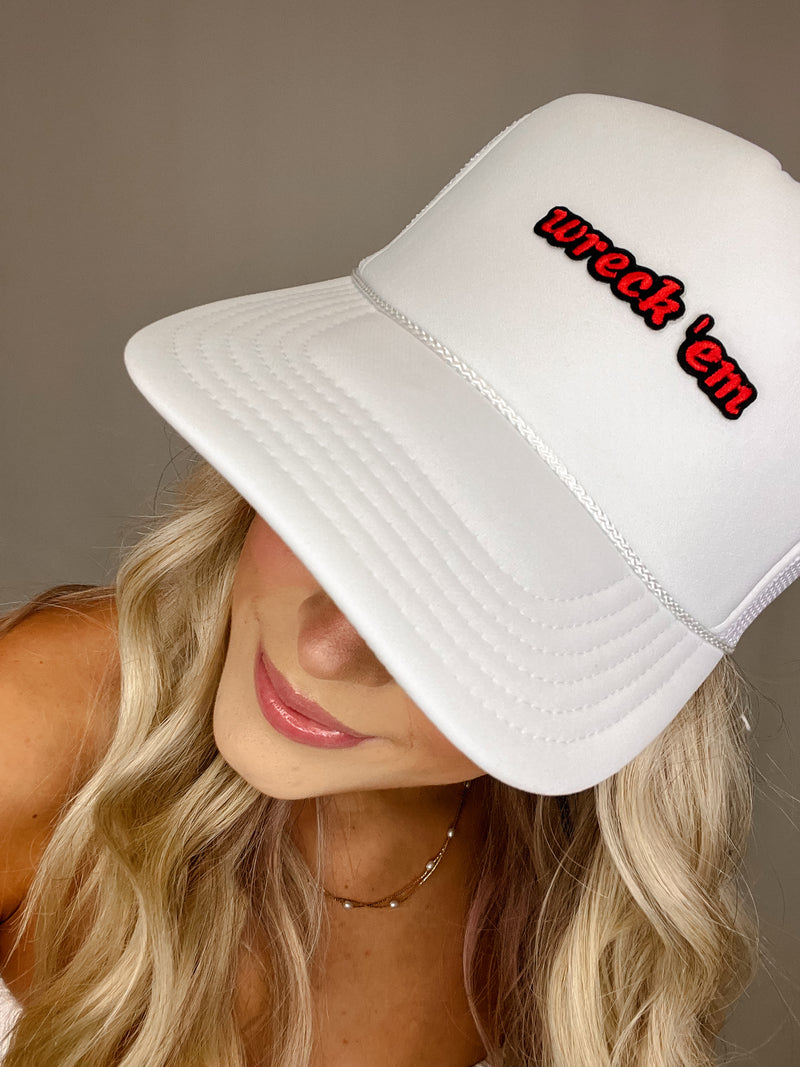 Wreck 'Em Trucker Hat