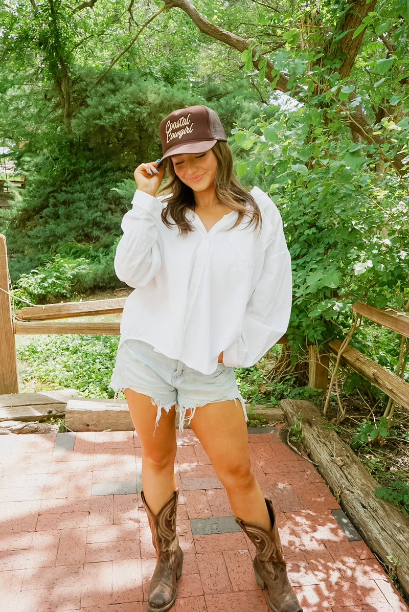 Coastal Cowgirl Trucker Hat