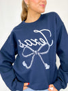 Texas Bow Sweatshirt