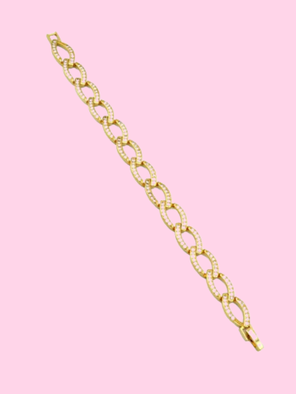 Gold Tennis Bracelet