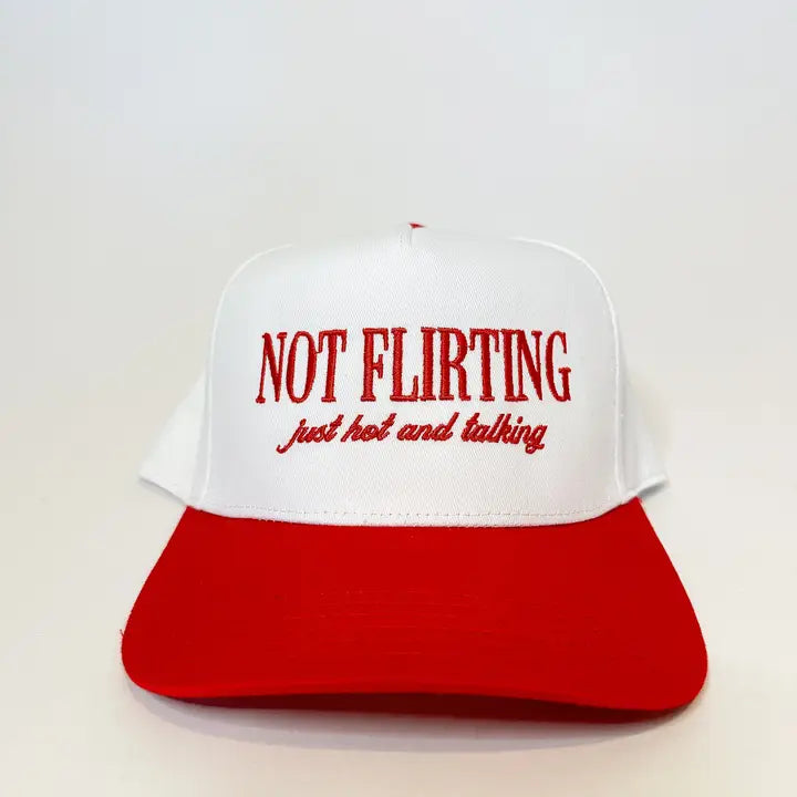 Not Flirting Trucker Hat